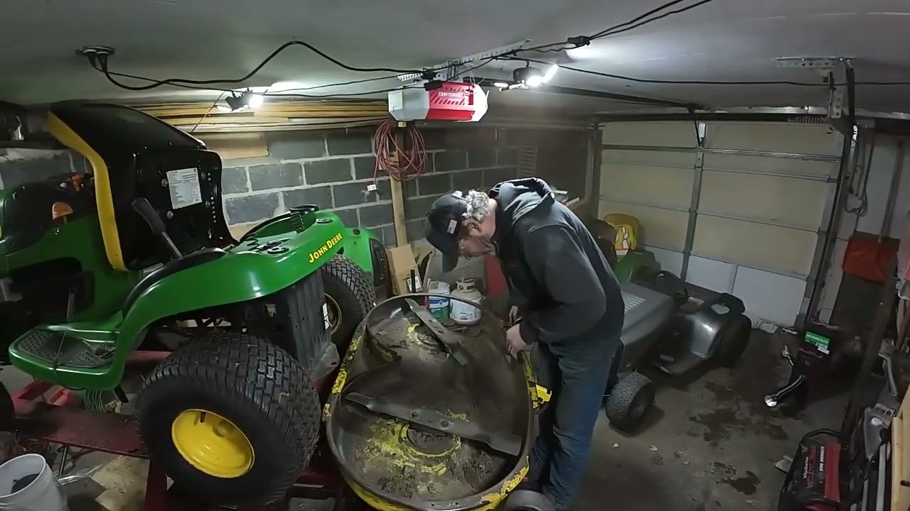 John Deere rehabe deck repair