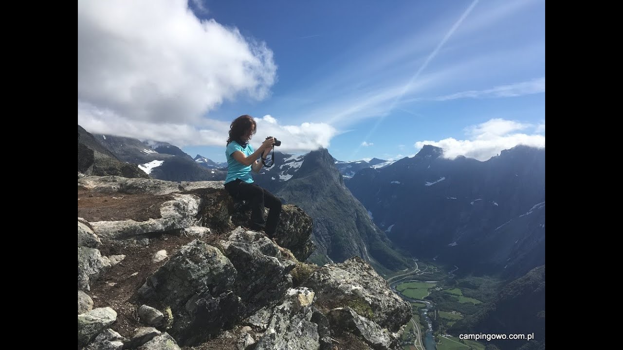 Norwegia - szlak na Romsdalseggen