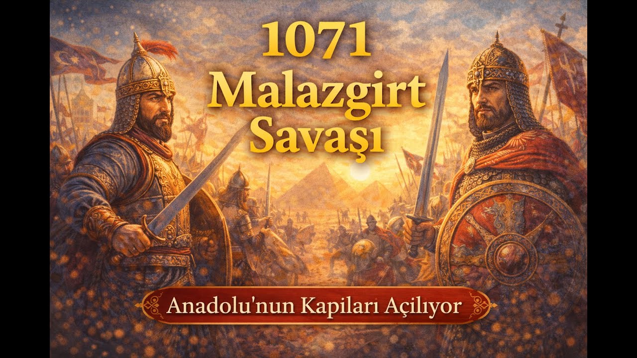 📜 Malazgirt Savaşı (1071) | Anadolu’nun Kapılarını Açan Tarihi Dönüm Noktası
