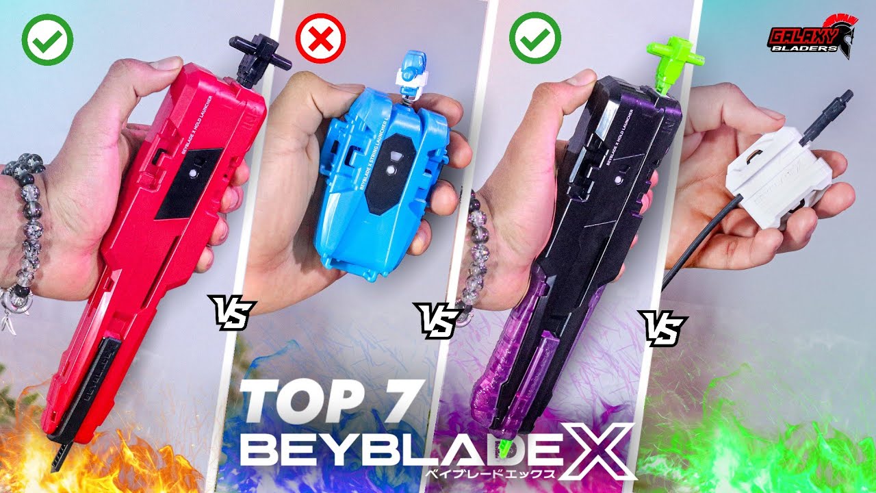 🔸️TOP 7: LANZADORES de BEYBLADE X MÁS PODEROSOS Que Existen!...