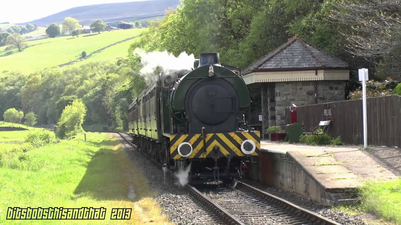Hunslet WD132 @ Irwell Vale 01.06.13