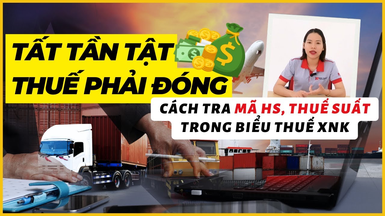 THUẾ PHẢI NỘP KHI NHẬP KHẨU TỪ TRUNG QUỐC VỀ VIỆT NAM - CÁCH TRA MÃ HS, THUẾ SUẤT NHẬP KHẨU