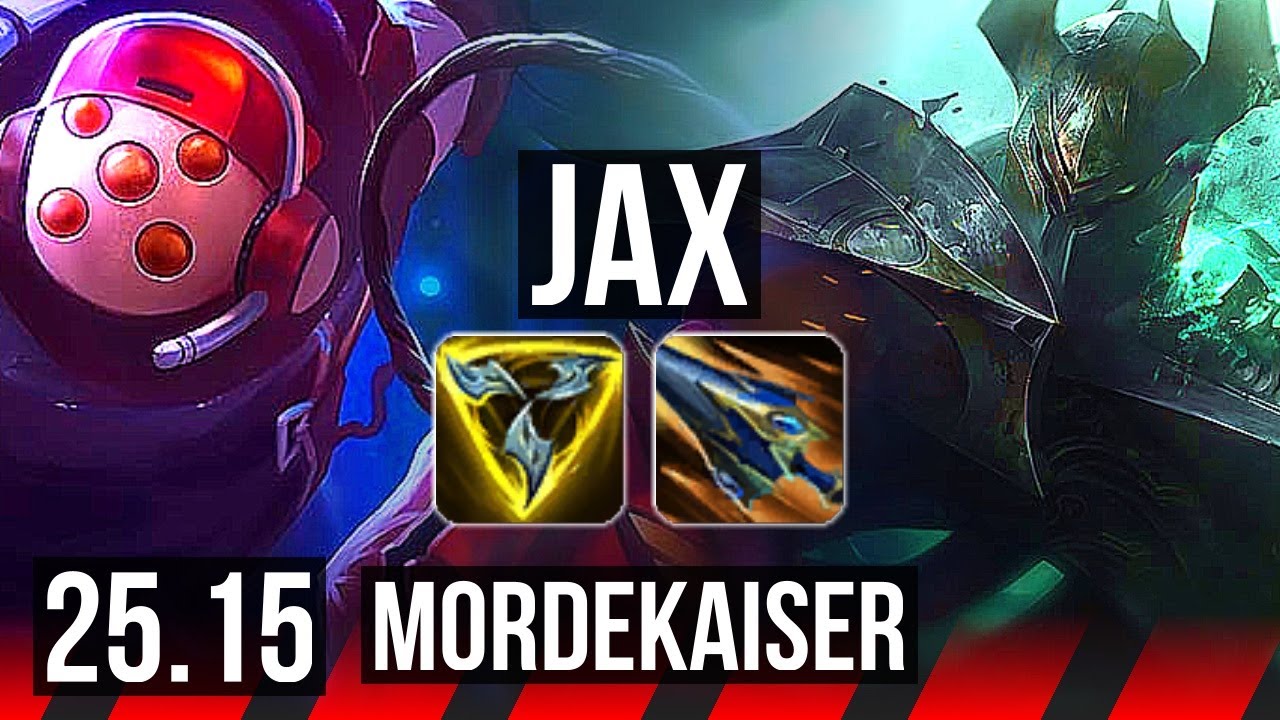 JAX vs MORDEKAISER (TOP) | KR Master | 25.15