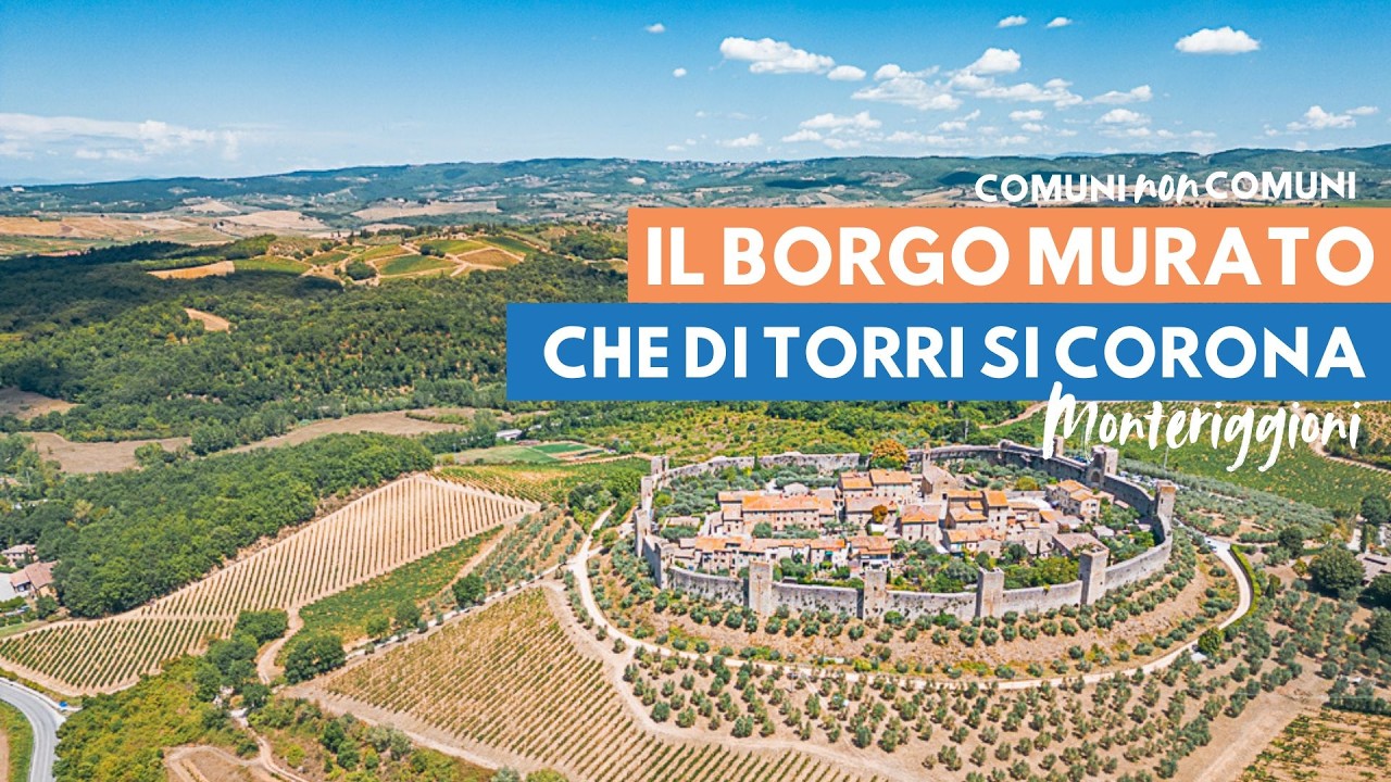 Monteriggioni, il borgo che di torri si corona | EP. 30 Comuni non comuni