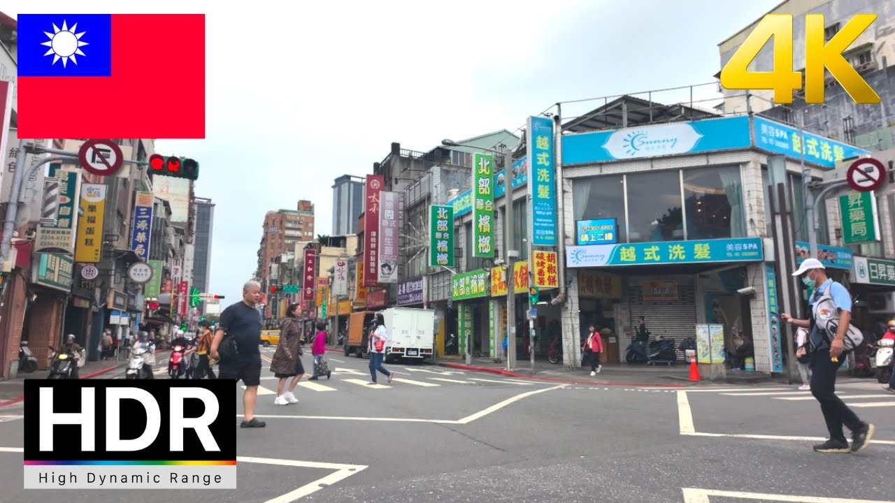 🇹🇼Taiwan walk - Taipei Old Town, Manhua, Suburb Area【4K HDR】