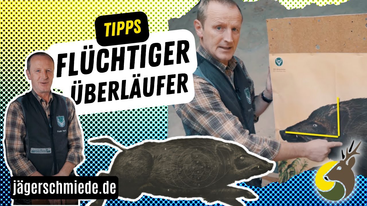 Fl&uuml;chtiger &Uuml;berl&auml;ufer - Laufender Keiler: Tipps und Tricks f&uuml;r deine Schie&szlig;pr&uuml;fung!