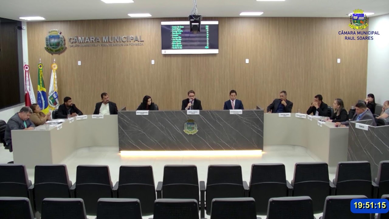Transmissão ao vivo 01 ª Reunião Ordinária   Câmara Municipal - 2026