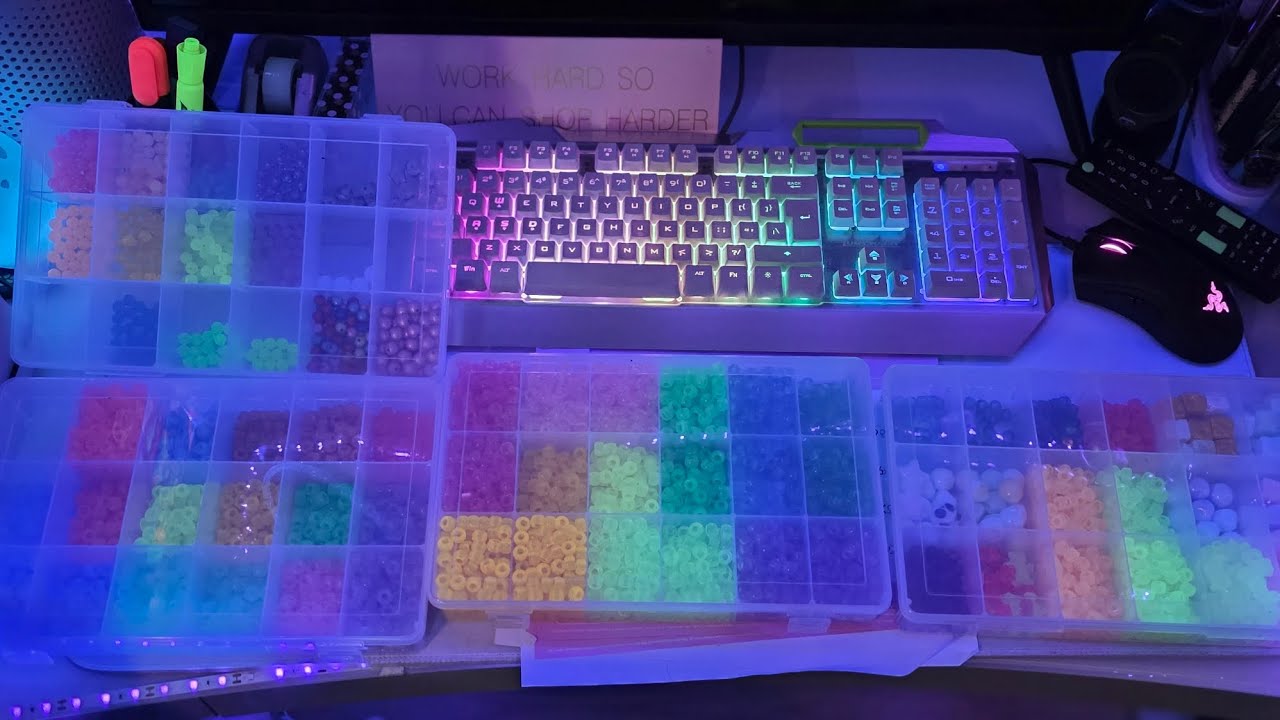 Chillin With Chronically Happy: Crafting Corner Chat. Can you tell the difference in beads?