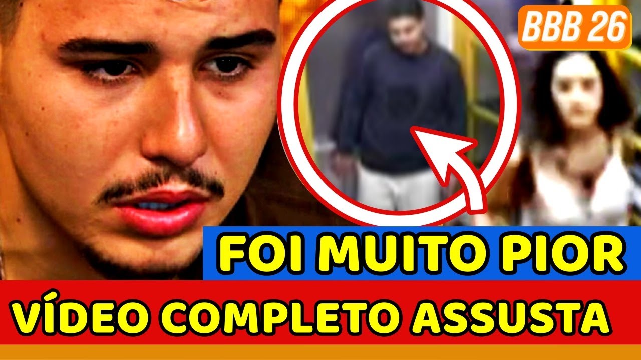 🤮BBB26: CADEIA! NOJENTO Pedro CONFESSA TUDO, VAZA OUTRO V&Iacute;DEO e V&Iacute;DEO COMPLETO RENDE; PARED&Atilde;O BBB