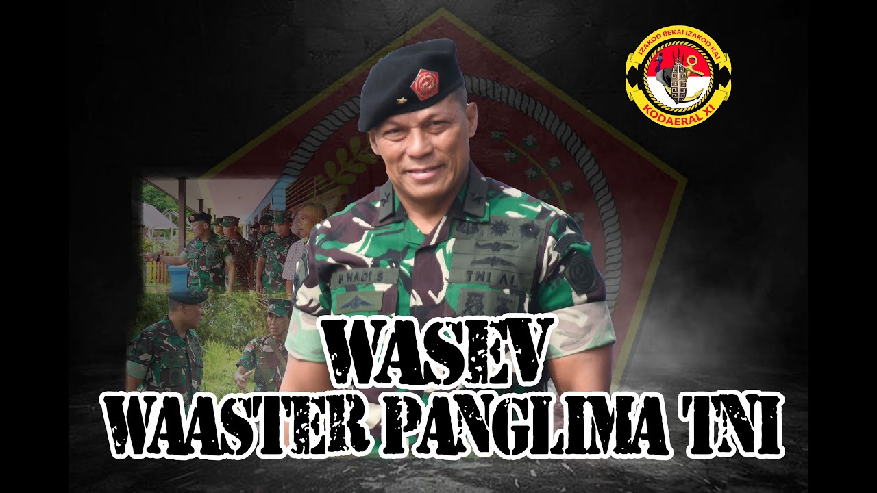 Waaster Panglima TNI Laksanakan Evaluasi Kinerja di Kodaeral XI Merauke.