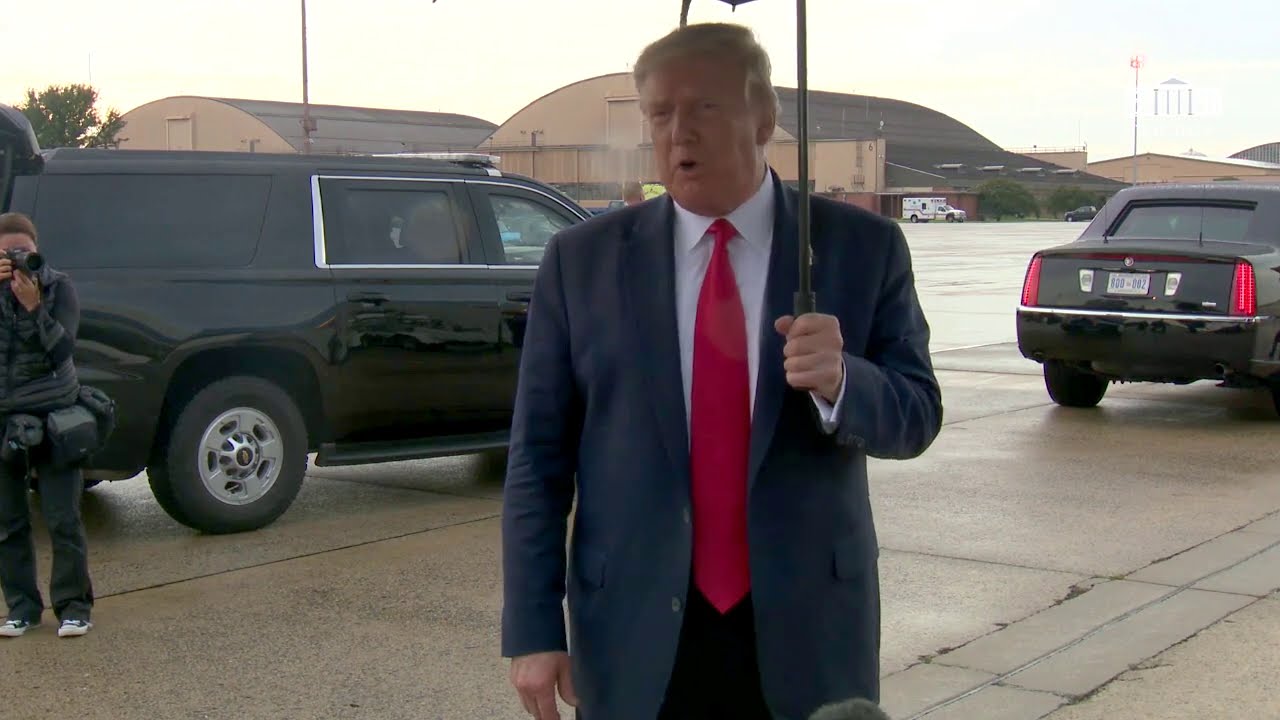 09/25/20: President Trump Delivers Remarks Upon Arrival