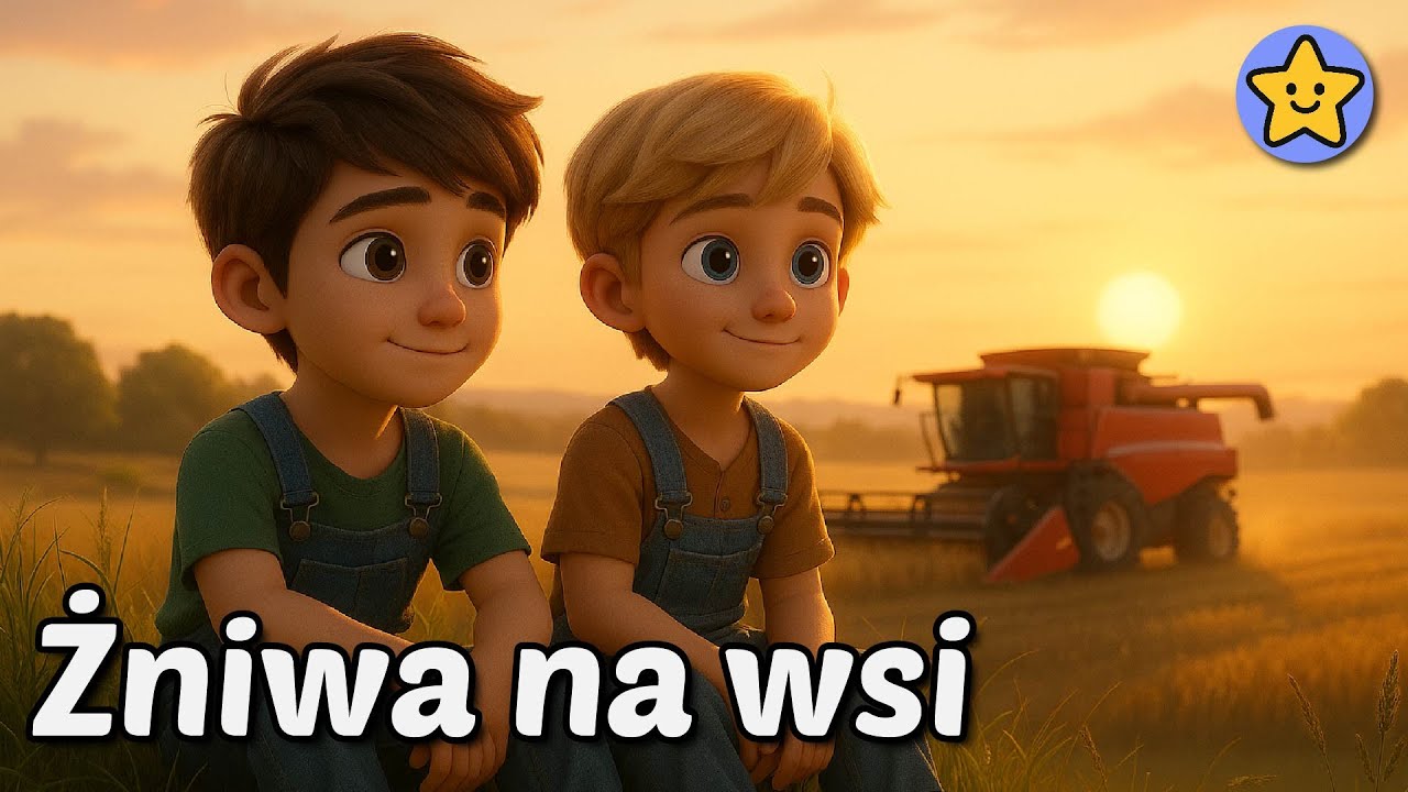 🌾🚜 Żniwa na wsi - Audiobook dla dzieci na dobranoc - Moja Bajkolandia 🚜🌾