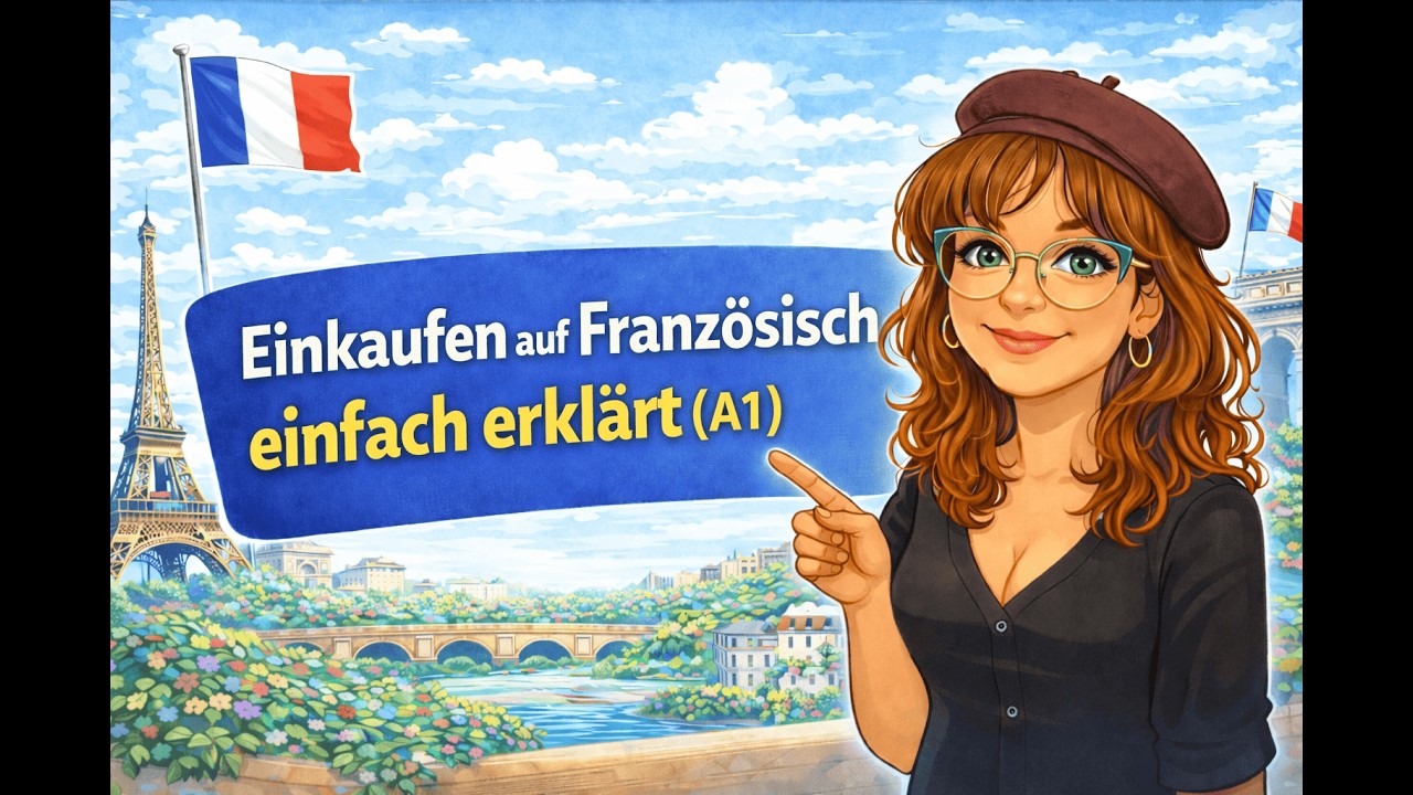 Einkaufen auf Franz&ouml;sisch &ndash; Gespr&auml;che im Gesch&auml;ft & auf dem Markt (A1) | einfach erkl&auml;rt