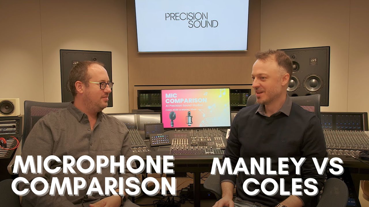Mic Comparison with Alex Sterling: Coles 4038 vs Manley Silver