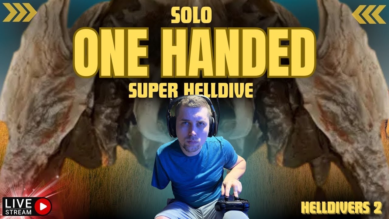 Can I Solo SUPER HELLDIVE With a Minigun? | Helldivers 2
