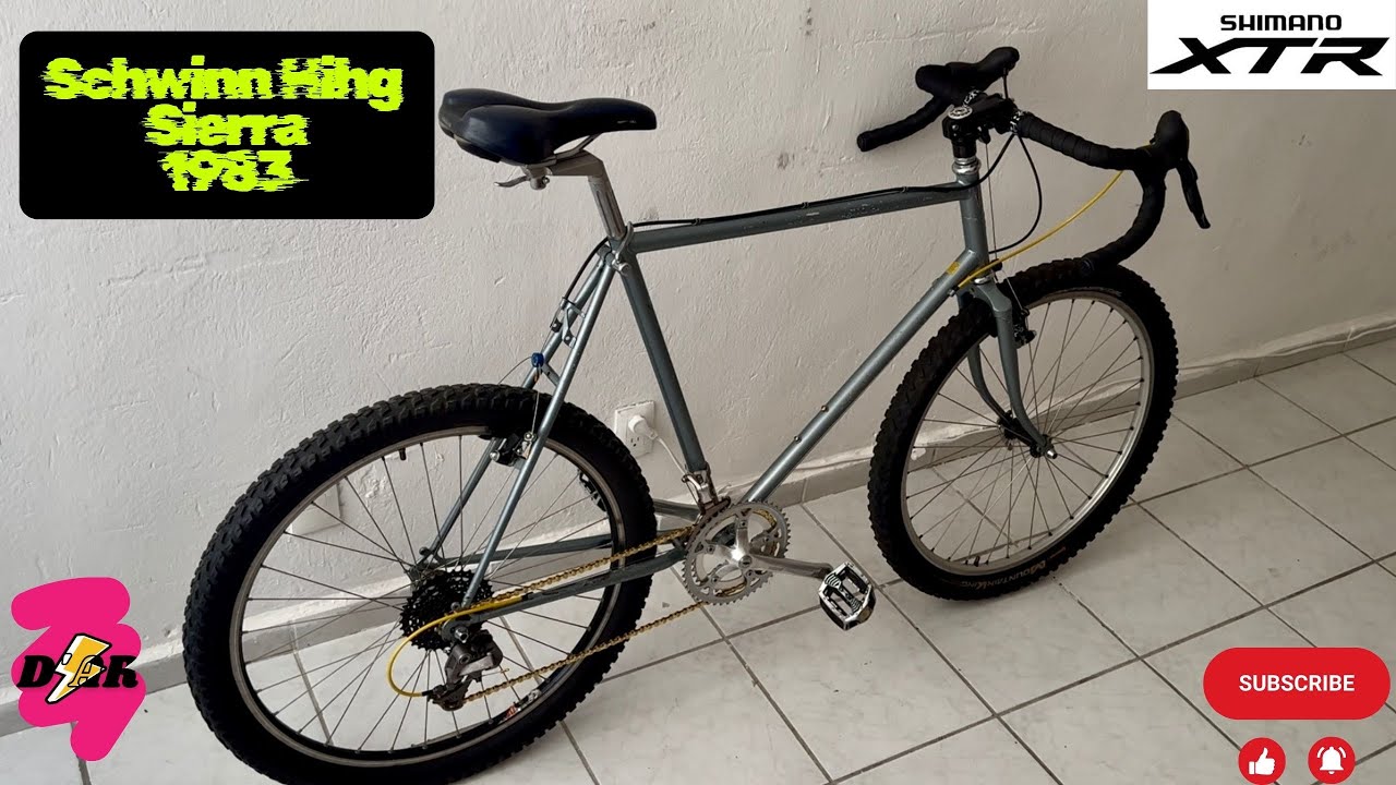 Vintage Schwinn High Sierra 1983 mtb to Monster Gravel Build