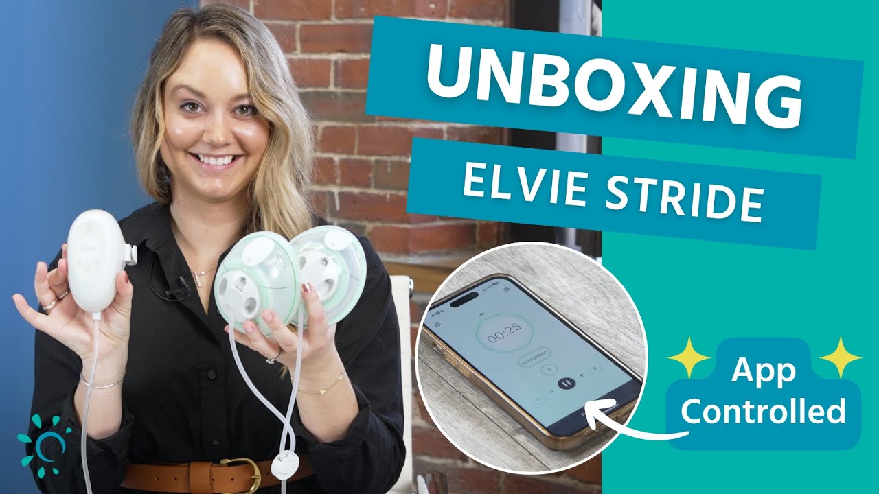 Unboxing & Review of the Elvie Stride | How to Setup, Use, & Clean