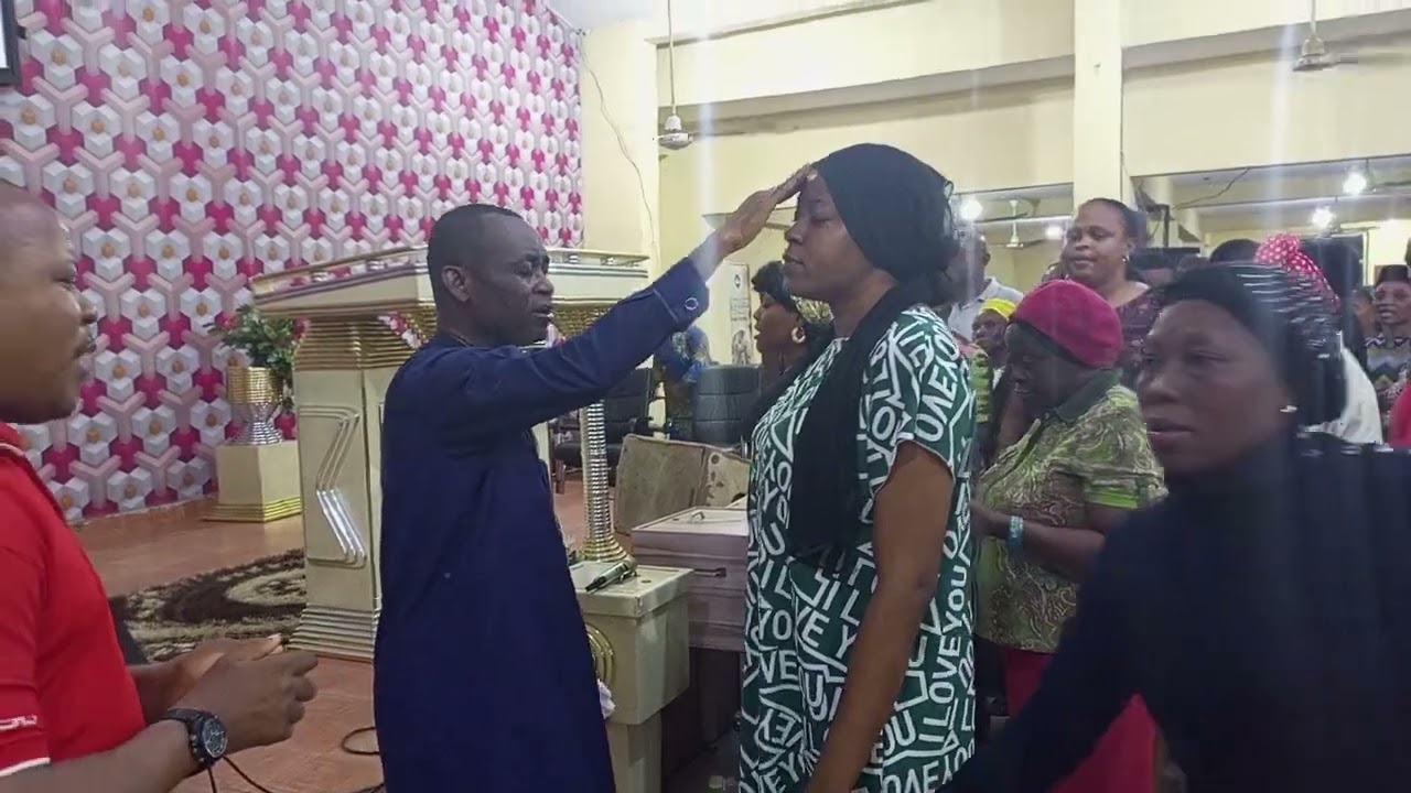 Deliverance session during special Healing/ deliverance service in July,2022