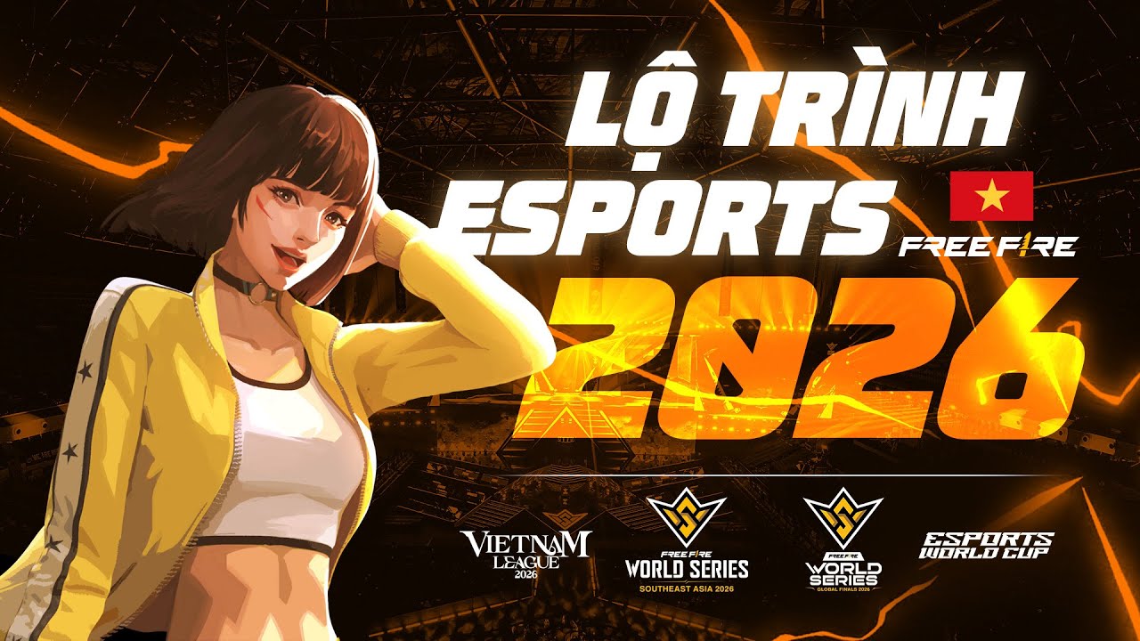 VIỆT NAM LEAGUE TRỞ LẠI - TĂNG ĐỘI TẠI GLOBAL FINALS | Lộ trình Free Fire Esports Việt Nam 2026