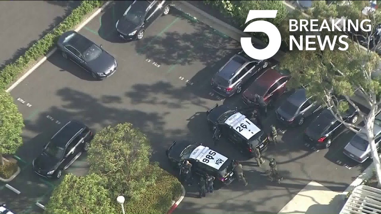 Pursuit of Mercedes-Benz Ends in Newport Beach Standoff