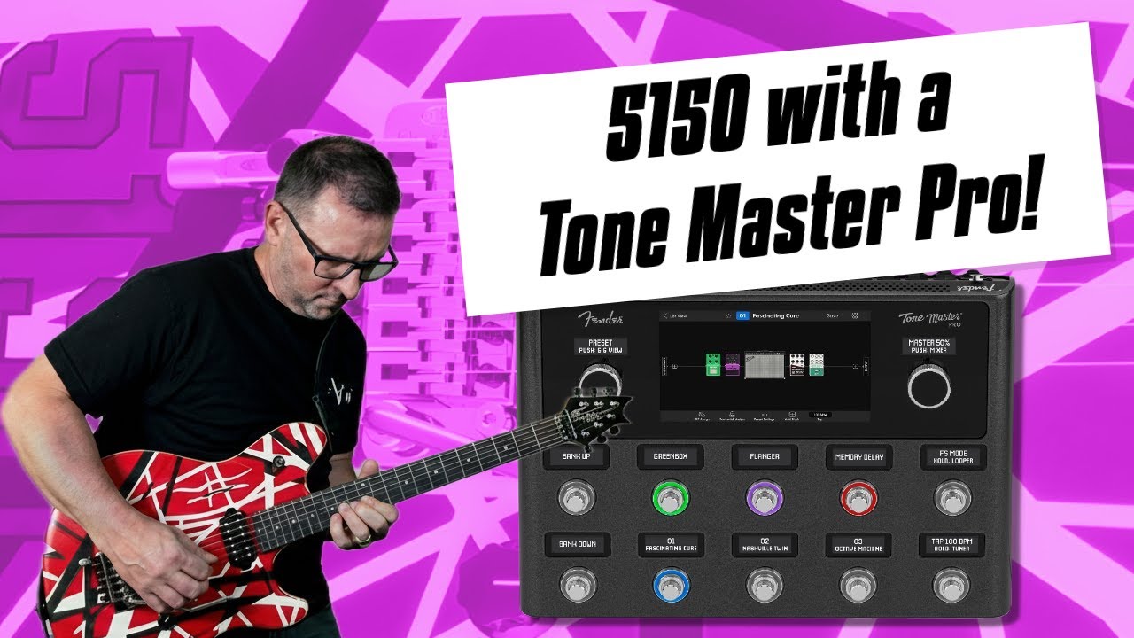 Создание звучания Eddie #5150 с помощью Fender Tone Master Pro