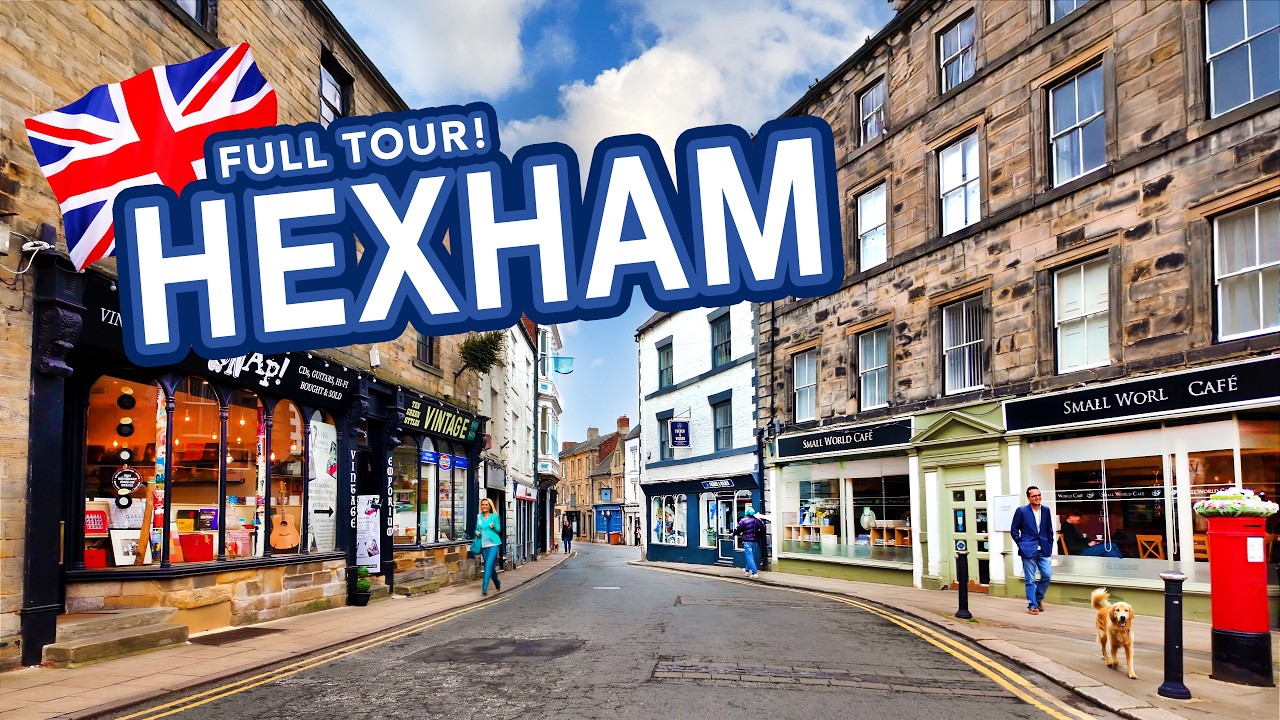 HEXHAM | A truly historic Northumberland Town tour featuring Hexham Abbey and Town Centre
