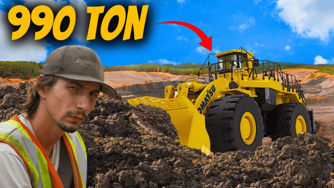 3 горнодобывающих монстра Komatsu, в существование которых вы не поверите!