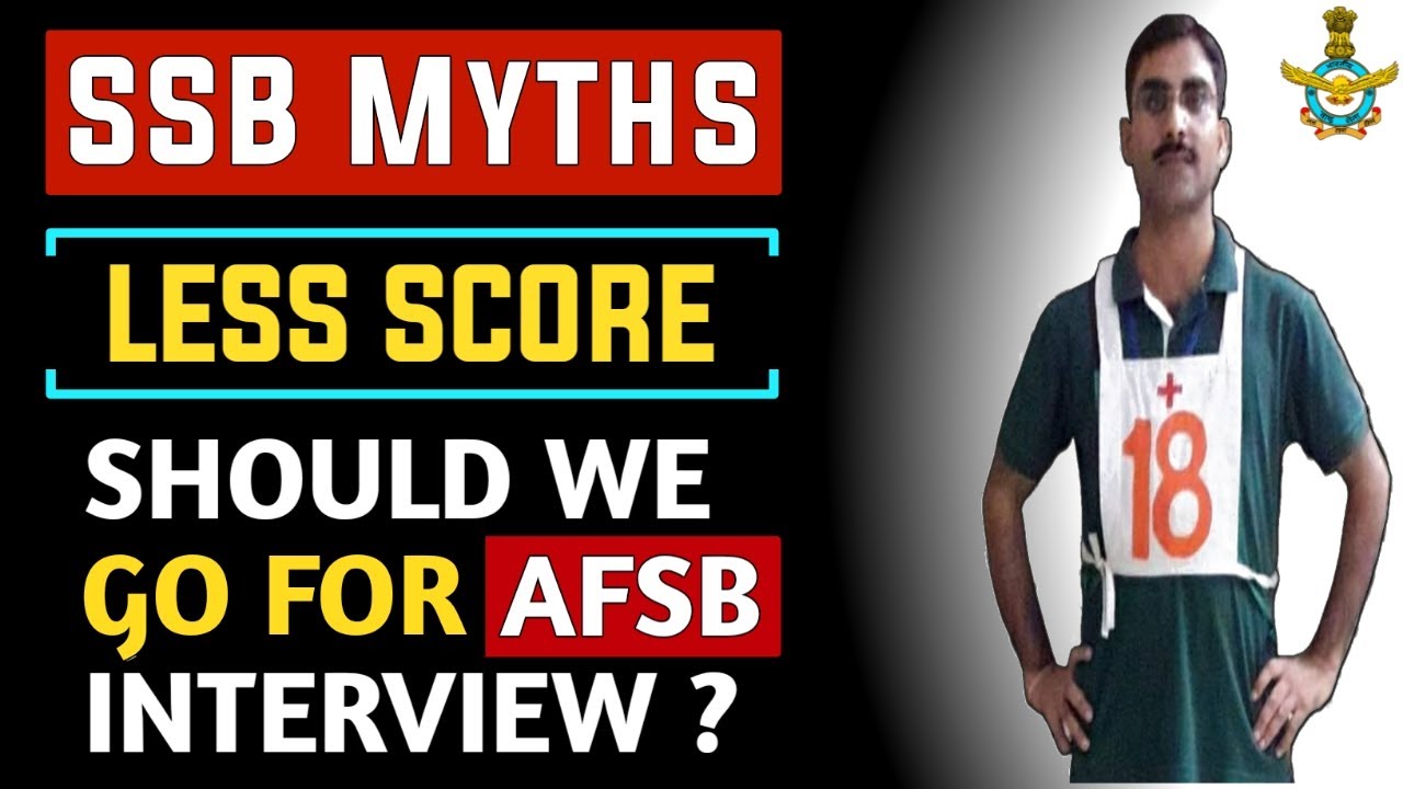 AFSB Interview Myths | Low Score, Should We Go For AFSB Interview ? | #SSB | Education Circuit