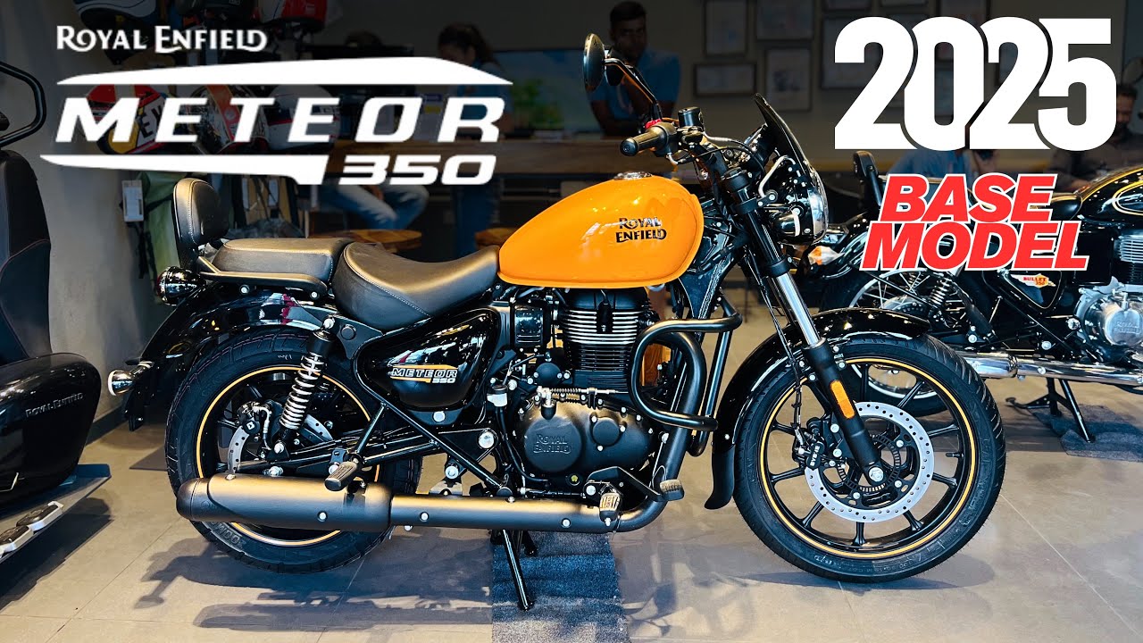 2025🔥Royal Enfield Meteor 350 Fireball Base Model Full Review ✅ Price & Features ❤️ Best Cruiser