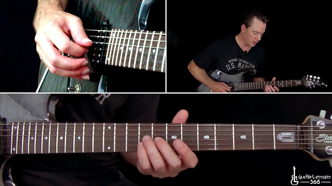 Rocket Queen Guitar Lesson (Part 2) - Guns N' Roses