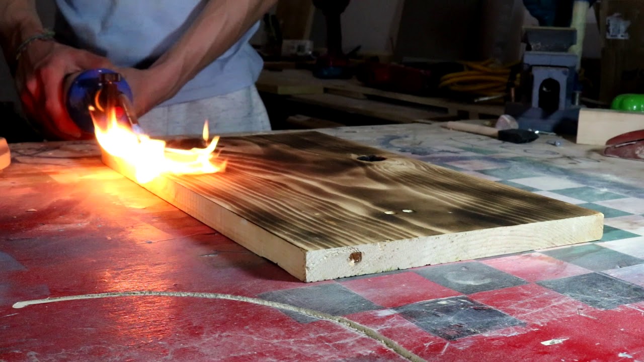 How To Wood Burn With a Torch