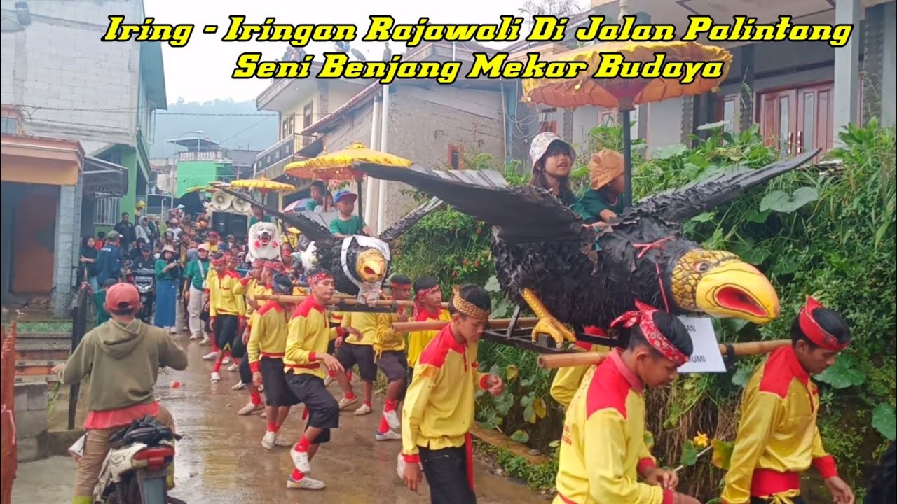 Iring - Iringan Rajawali Di Jalan Palintang !! Seni Benjang Mekar Budaya