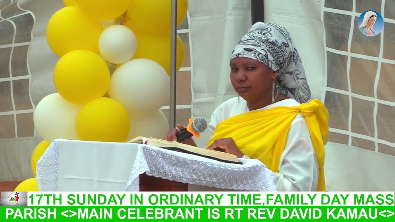 Welcome to FAMILY DAY MASS At StS JOACHIM AND ANN SOWETO CATHOLIC Celebrant is RT REV DAVID KAMAU