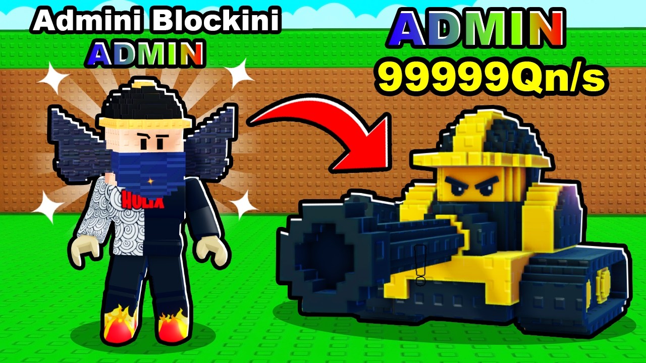 I'M STARTING FROM SCRATCH WITH ADMIN BRAINROTS IN BE A LUCKY BLOCK (ROBLOX)