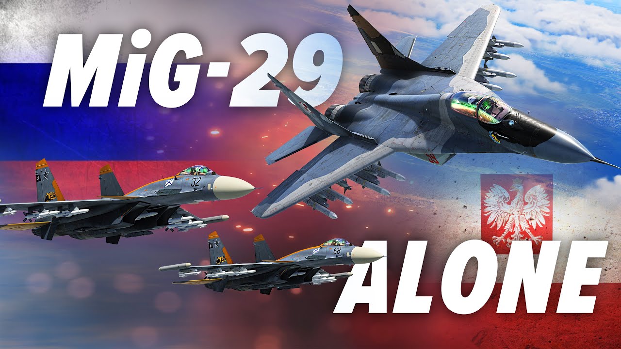 Polish MiG-29 Fulcrum VS Russian Strike | DCS World