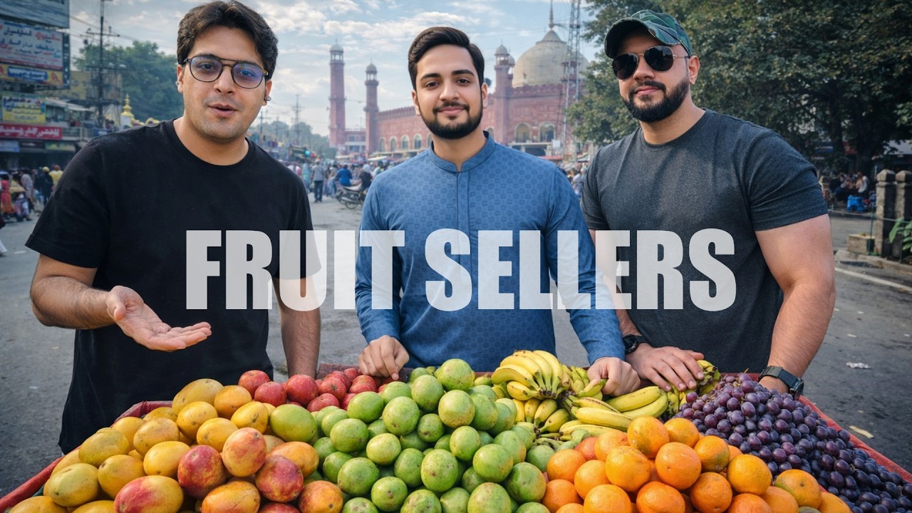 We are selling fruits now!