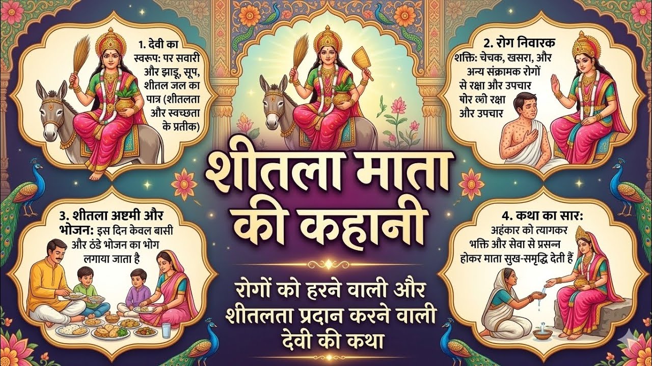 शीतला माता की कहानी | Sheetla Mata Ki Kahani |