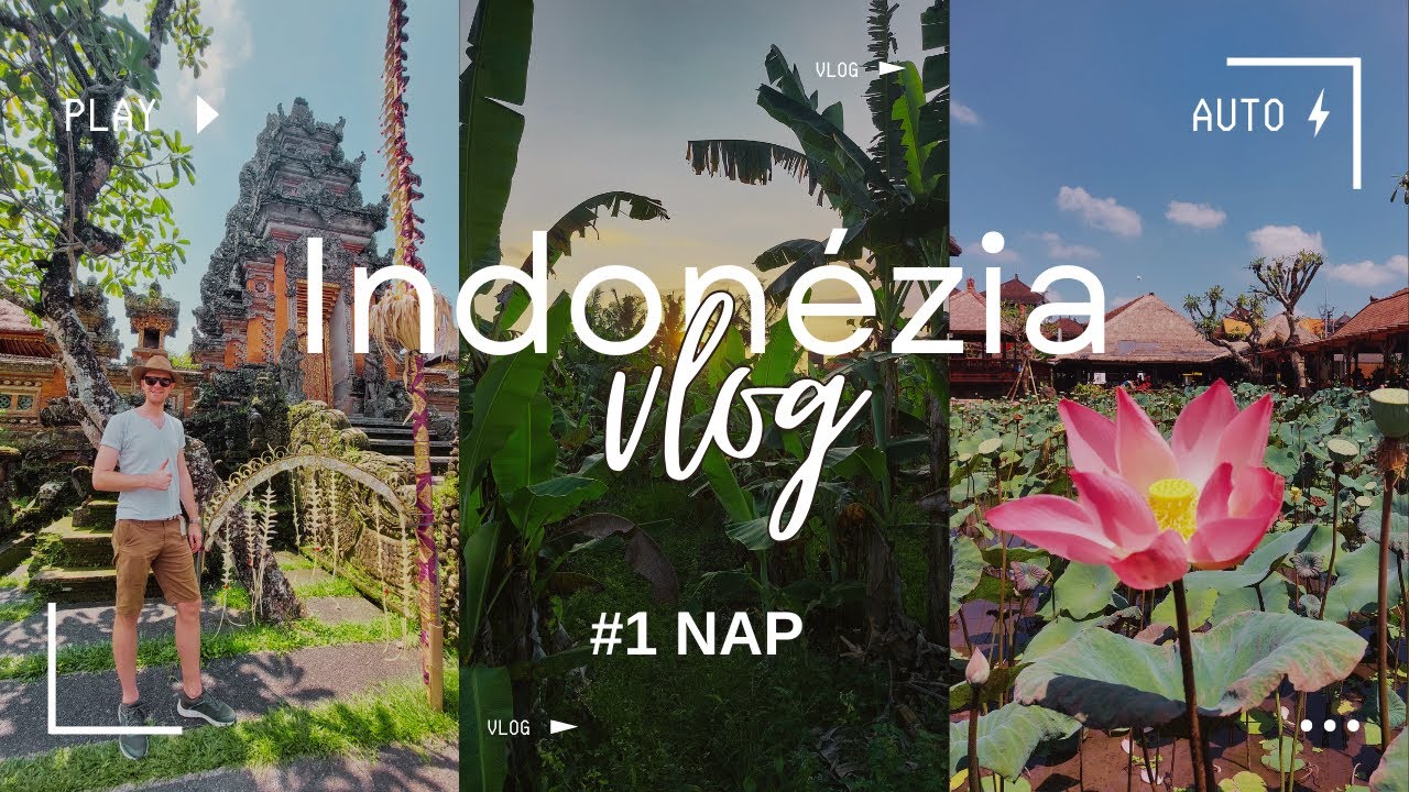 Ubud, Bali első benyomások - Indonézia 1. nap