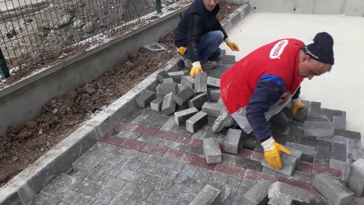 KİLİT TAŞI (PARKE TAŞI) NASIL DÖŞENİR? TARAKLI MOZAİK NASIL YAPILIR?