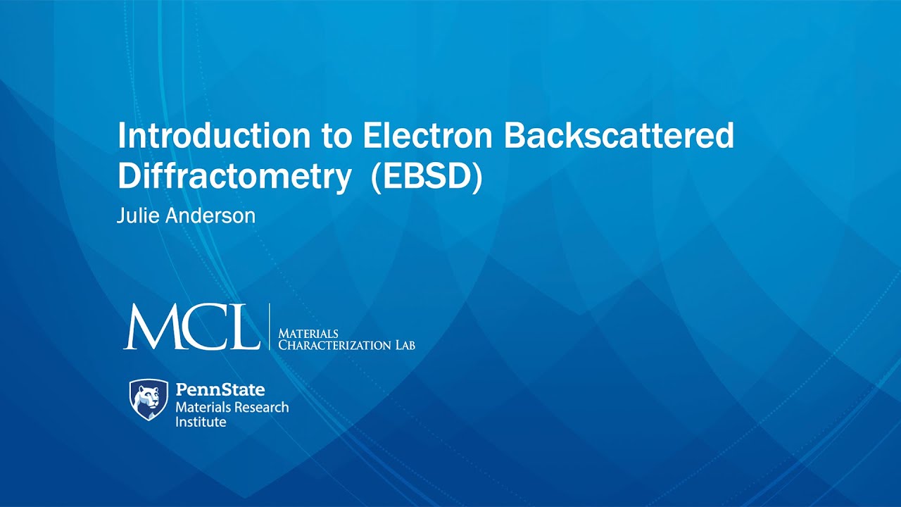 Введение в дифрактометрию обратного рассеяния электронов (EBSD)