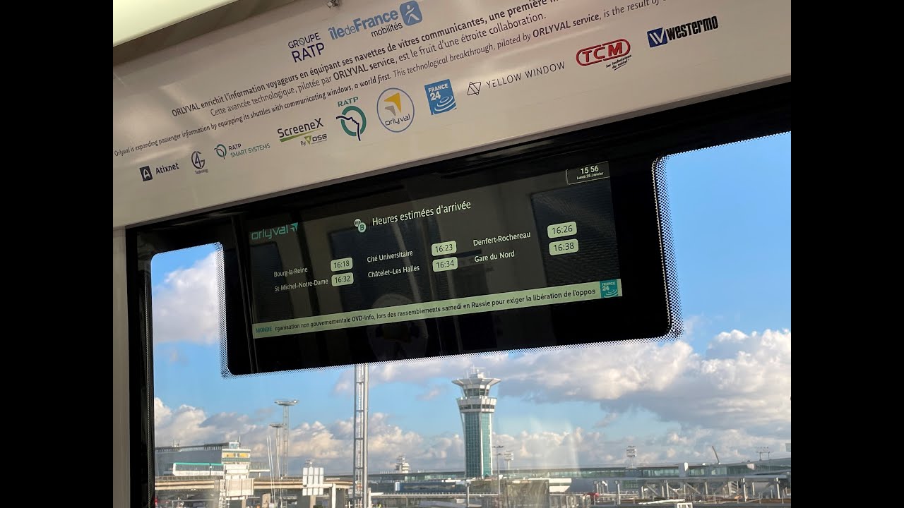 ORLYVAL vous présente son innovation de vitres communicantes