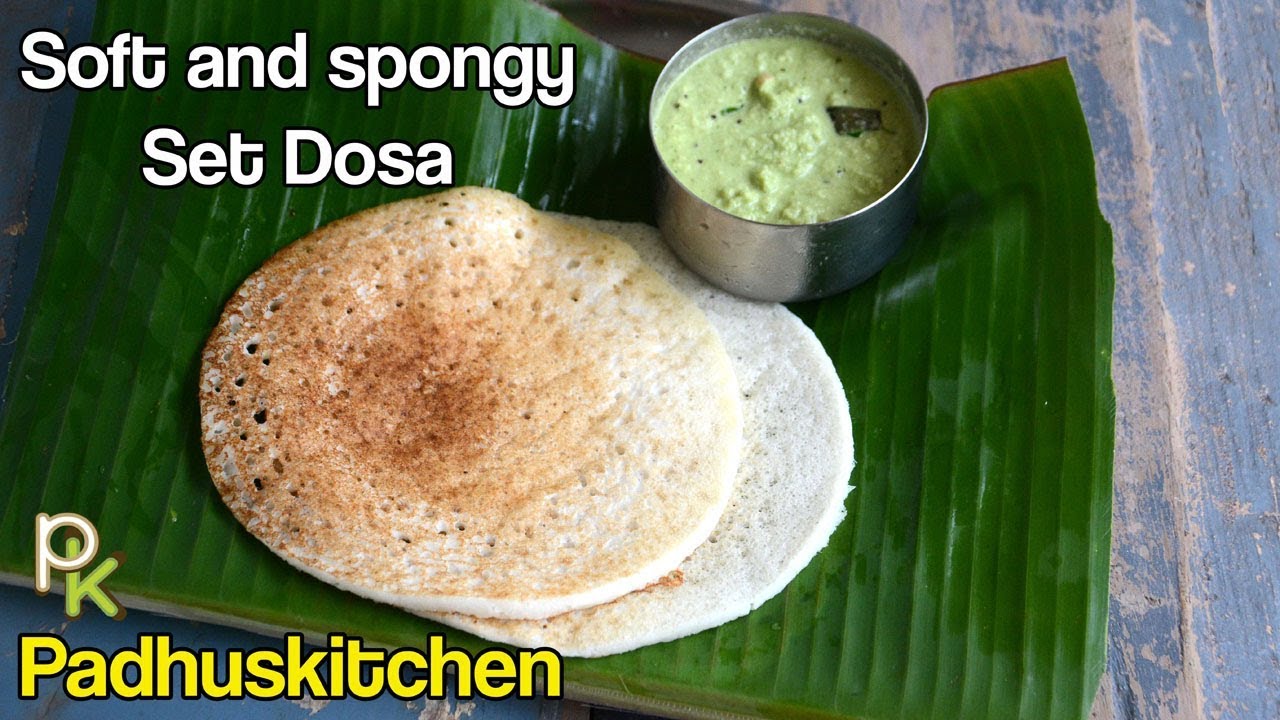 Set Dosa Recipe-How to Make Set Dosa