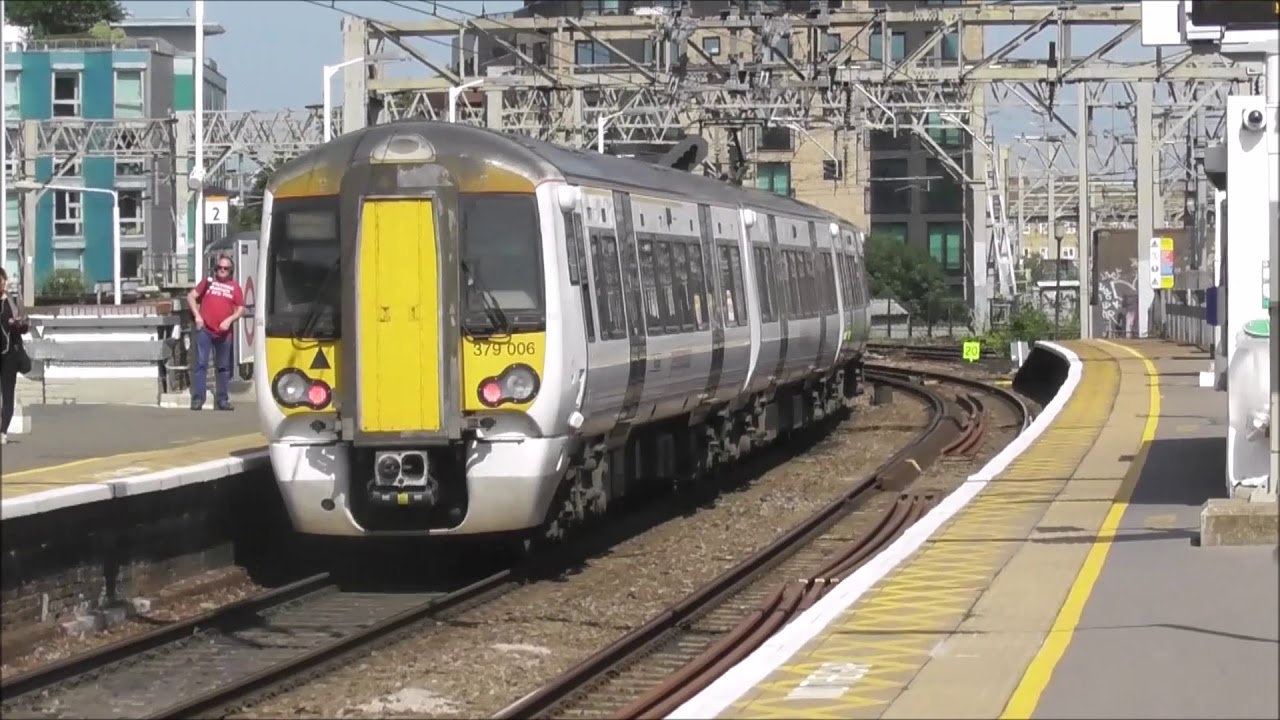 Rush Hour Trains @ Bethnal Green 28th June 2019