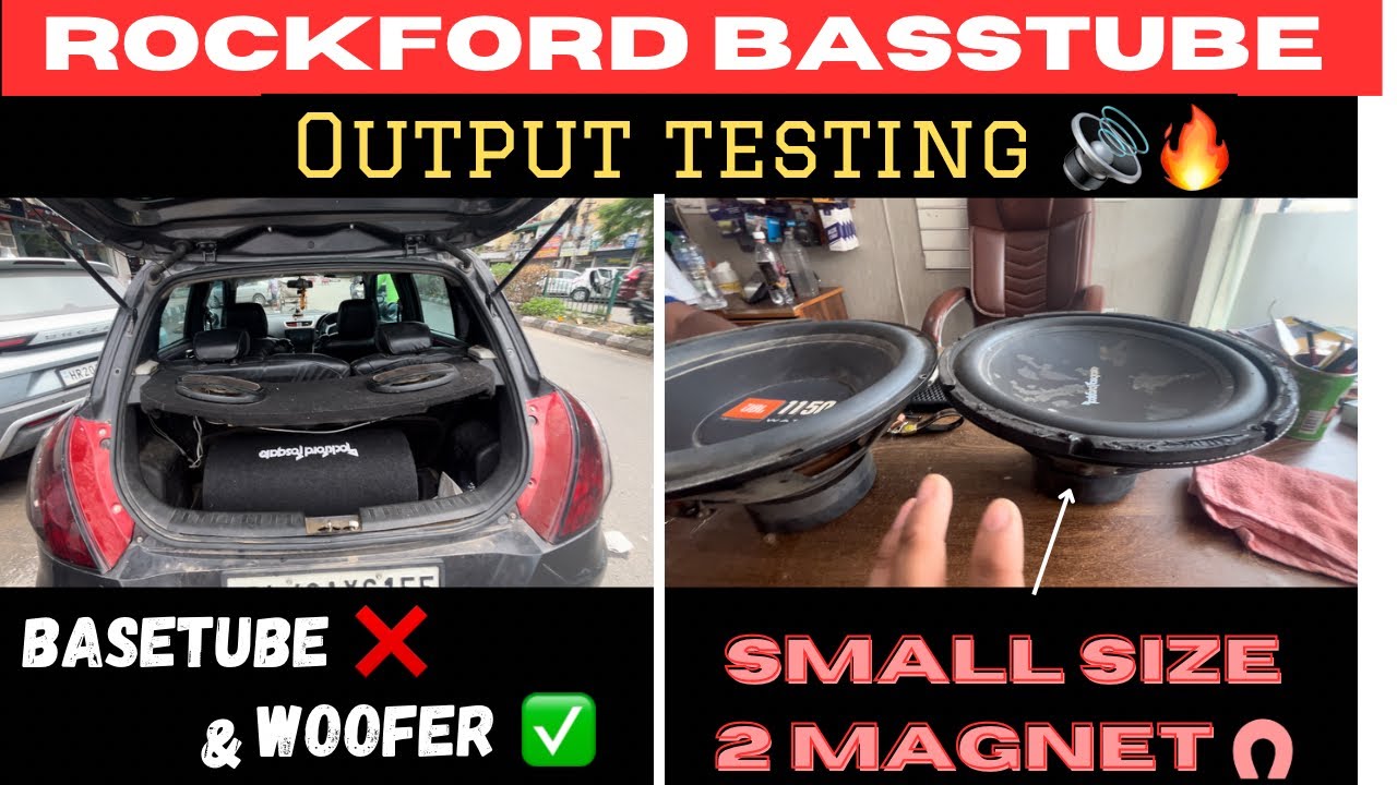 Rockford basstube testing ! Rockford RF-1400-T output ! 12 ich subwoofer ! Rockford fosgate ! 300rms