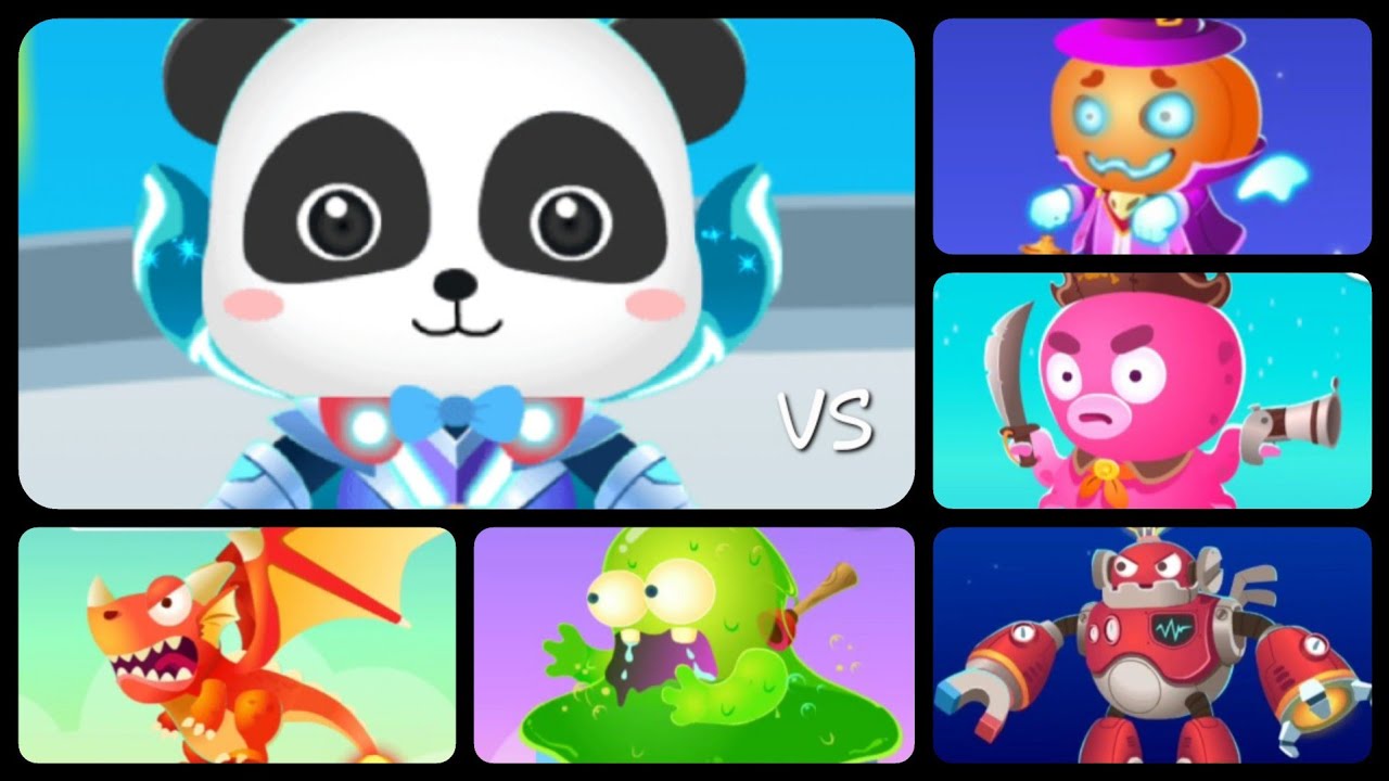 Little Panda Hero Battle | Boss Fight With Superhero KiKi | Without taking any hit by Evil Kings |