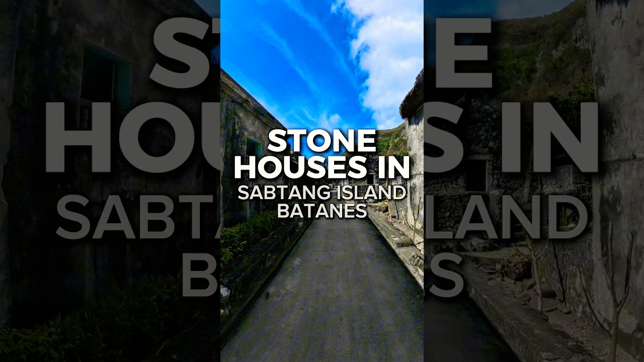 Sabtang Island Stone Houses in Batanes #walkingtour