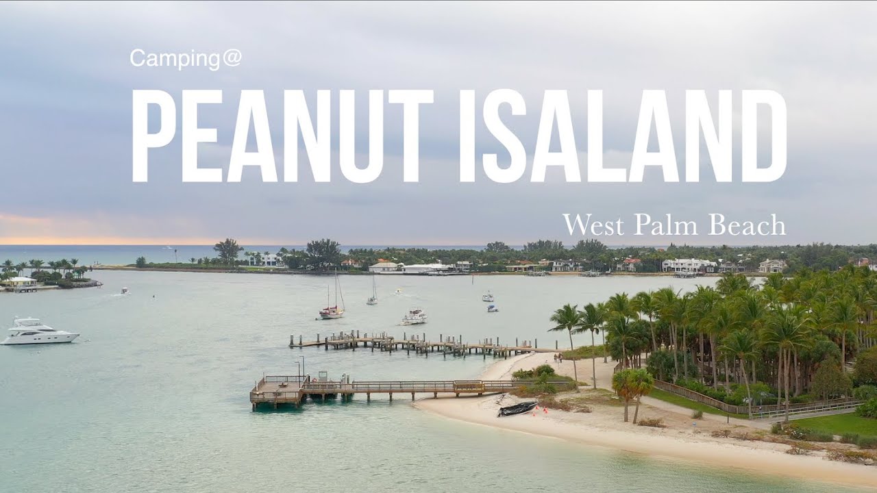 Camping at Peanut Island, West Palm Beach- Florida