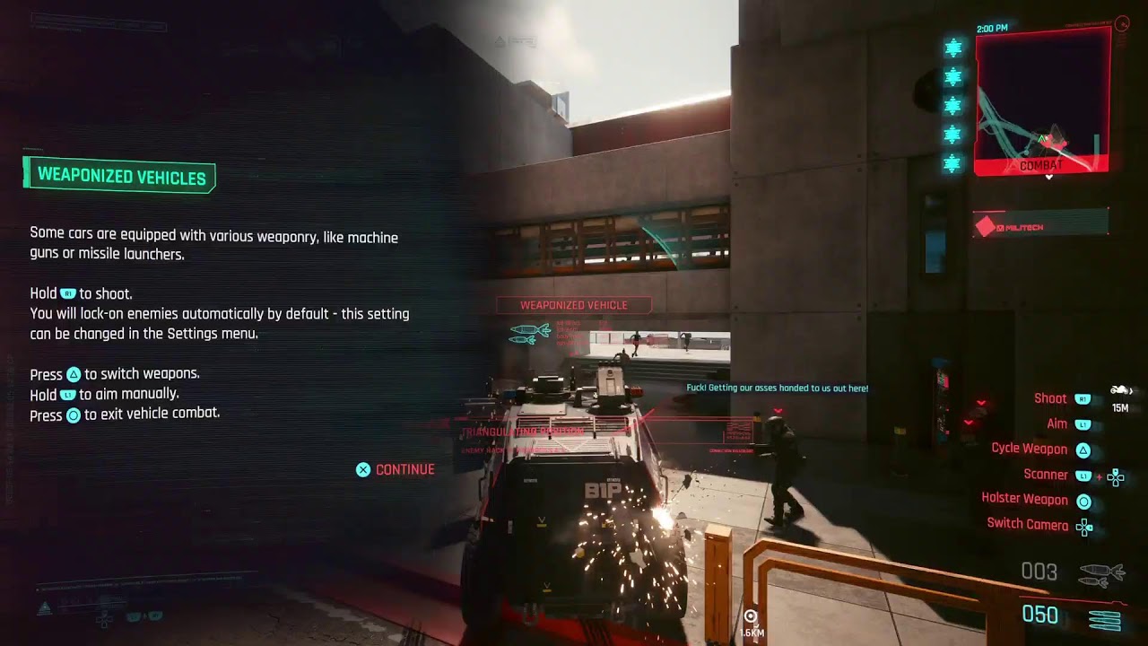 Cyberpunk 2077 Police/Gang Chase 5 Stars No Commentary