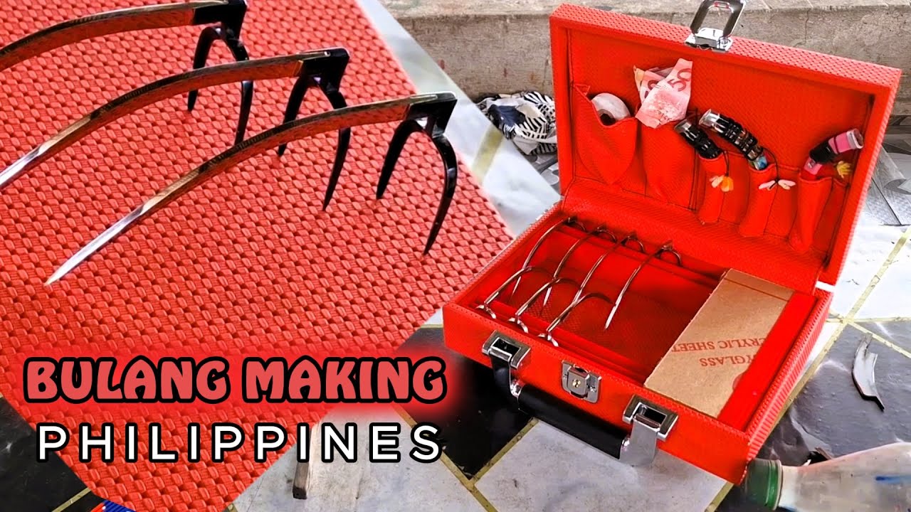 The Art of BULANG or TARI MAKING | Crafting Razor-Sharp Cockfighting Blades in the Philippines