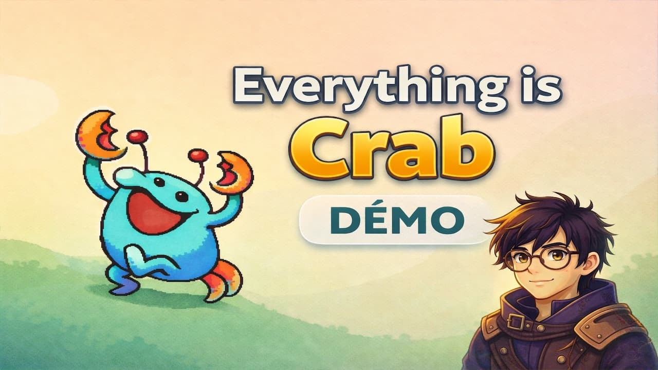 Everything is Crab – On découvre la démo